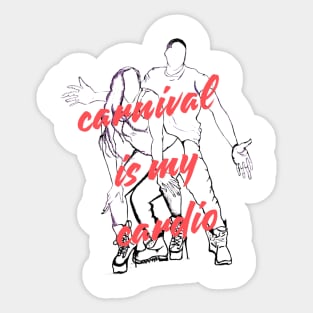 Carnival is my Cardio Sticker
